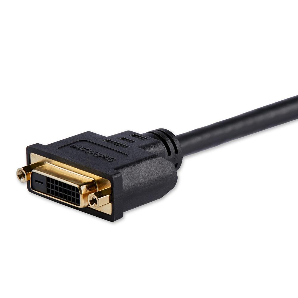 CABLE HDMI A DVI-D STARTECH 0.20M/ MACHO-HEMBRA/ NEGRO