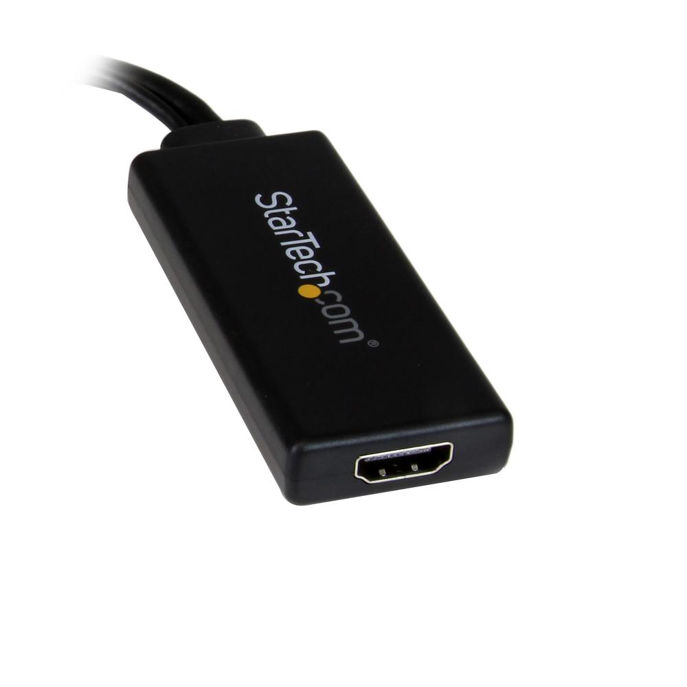 ADAPTADOR VGA A HDMI STARTECH MACHO-HEMBRA/ NEGRO + ALIMENTACION USB
