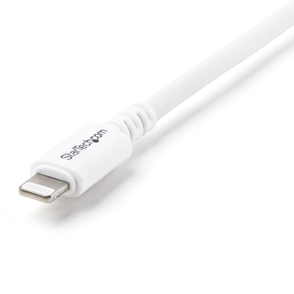 CABLE LIGHTNING A USB TIPO A STARTECH 1M/ MACHO-MACHO/ BLANCO