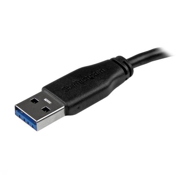 CABLE USB TIPO A A MICRO USB TIPO B STARTECH 0.5M/ MACHO-MACHO/ NEGRO