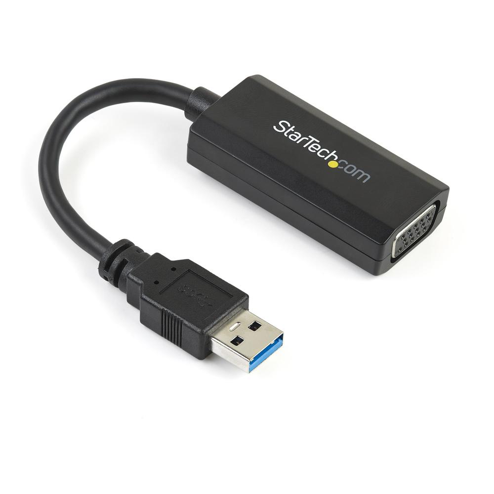 ADAPTADOR USB TIPO A A VGA STARTECH MACHO-HEMBRA/ NEGRO