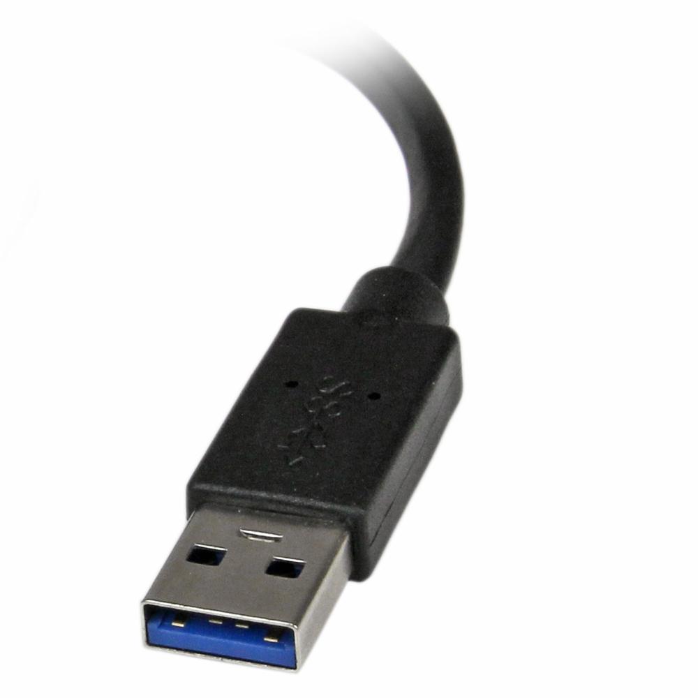 ADAPTADOR USB TIPO A A VGA STARTECH MACHO-HEMBRA/ NEGRO