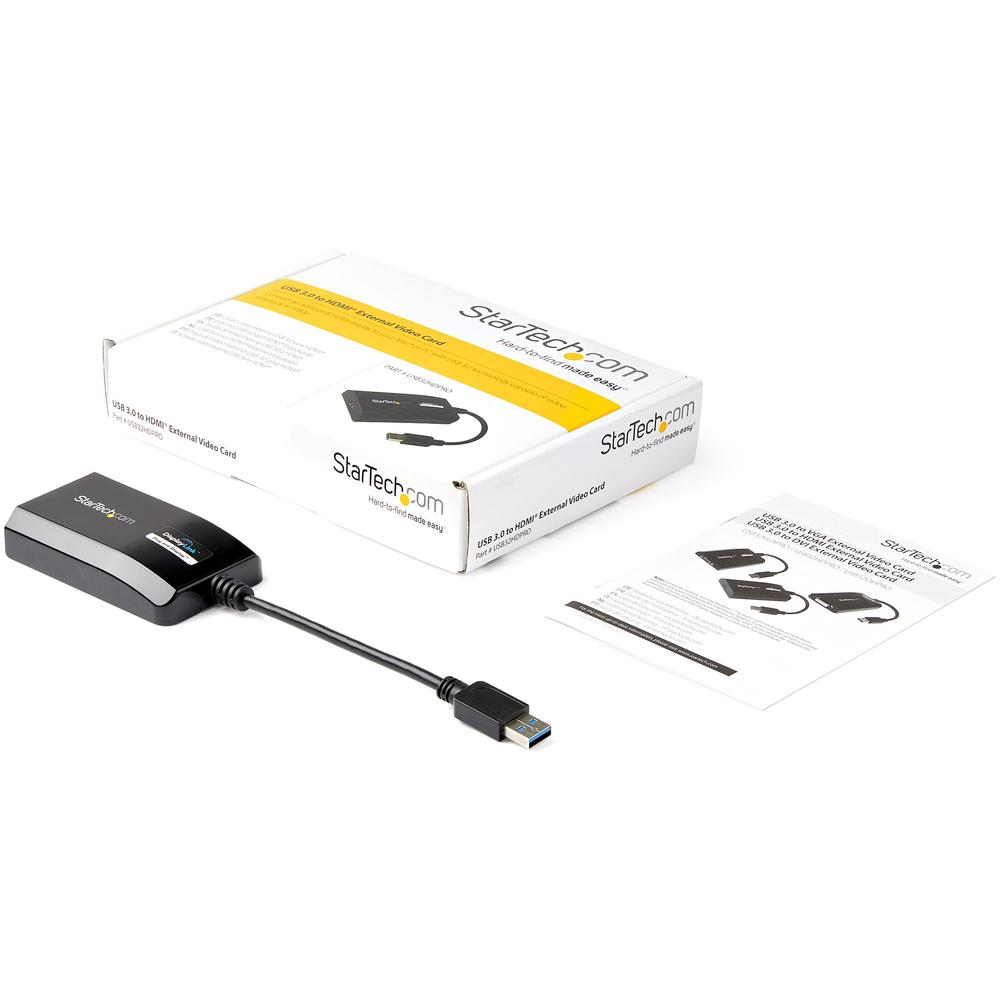 ADAPTADOR USB TIPO A A HDMI STARTECH MACHO-HEMBRA/ NEGRO
