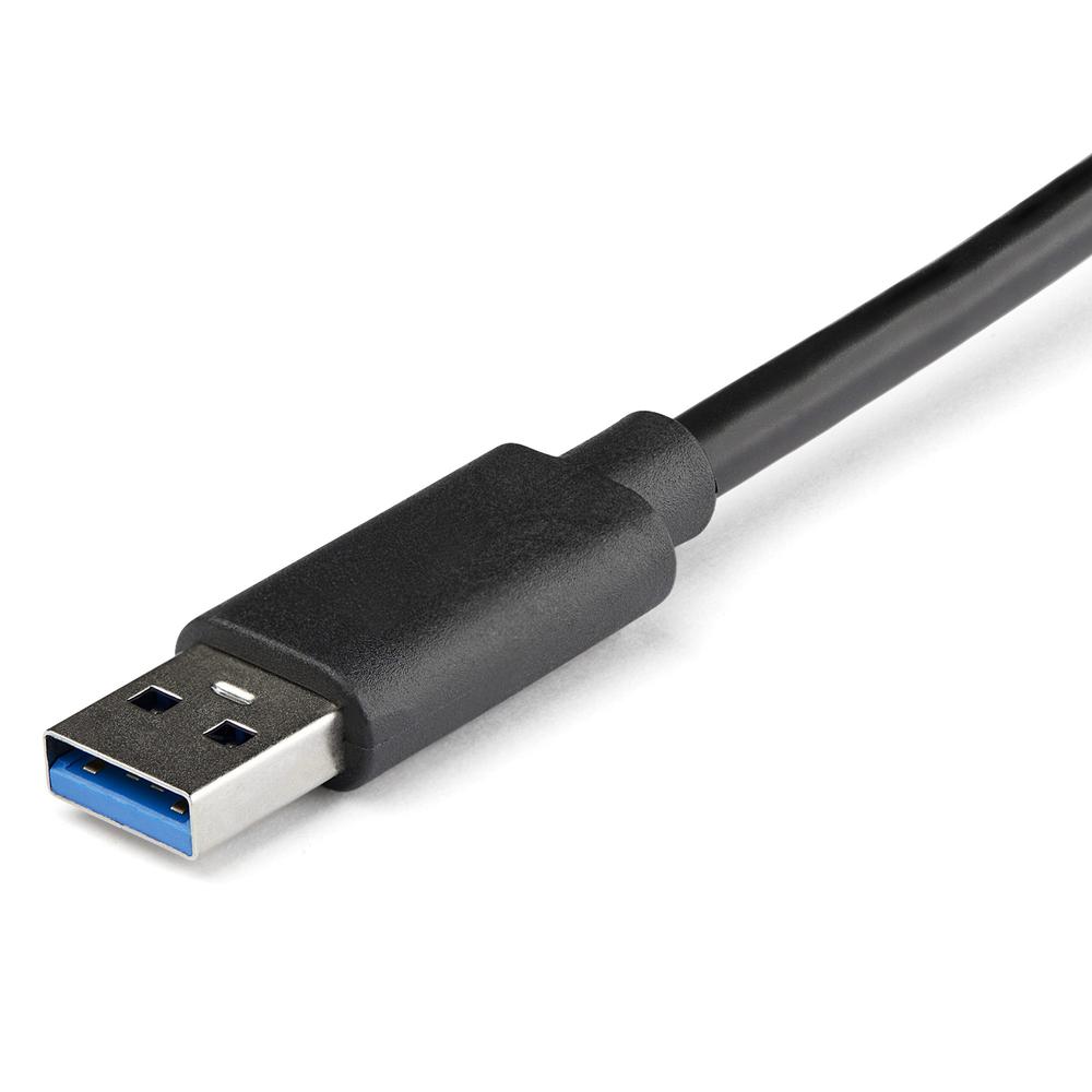 ADAPTADOR USB TIPO A A 2X RJ45 STARTECH MACHO-HEMBRA/ NEGRO