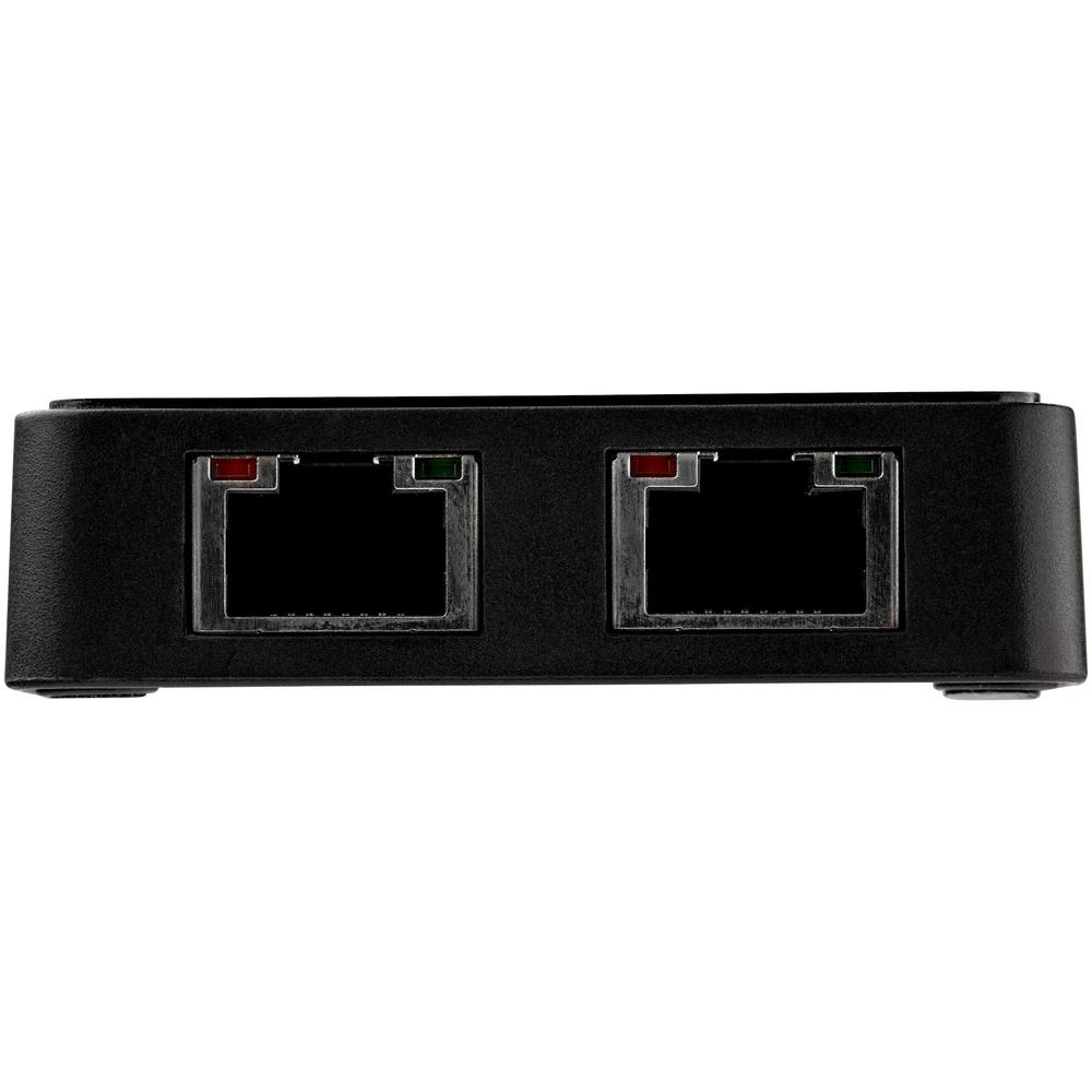 ADAPTADOR USB TIPO A A 2X RJ45 STARTECH MACHO-HEMBRA/ NEGRO