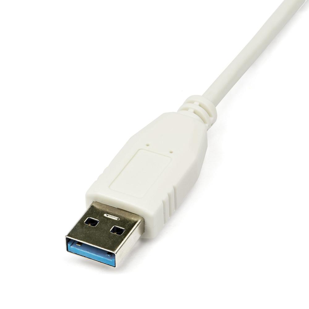 ADAPTADOR USB TIPO A A RJ45 STARTECH MACHO-HEMBRA/ BLANCO
