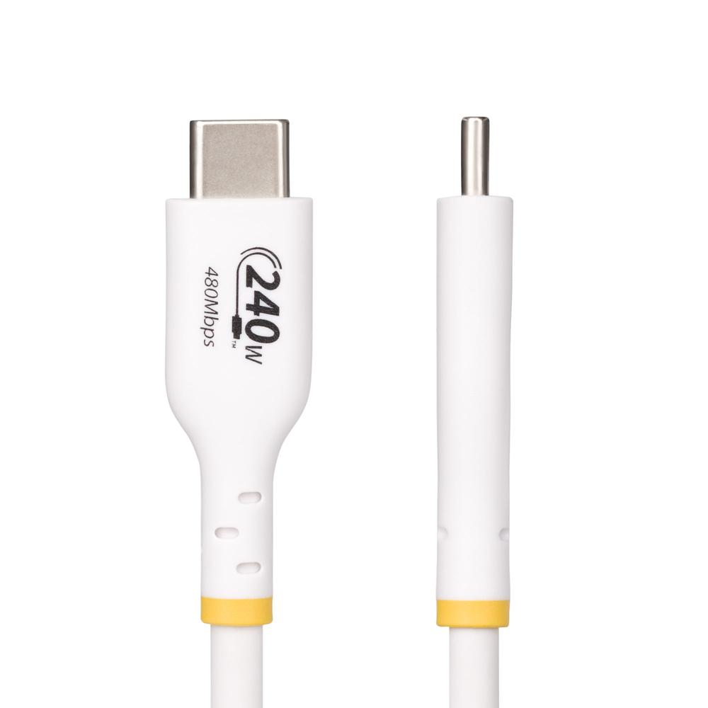 CABLE USB TIPO C STARTECH 1M/ MACHO-MACHO/ BLANCO