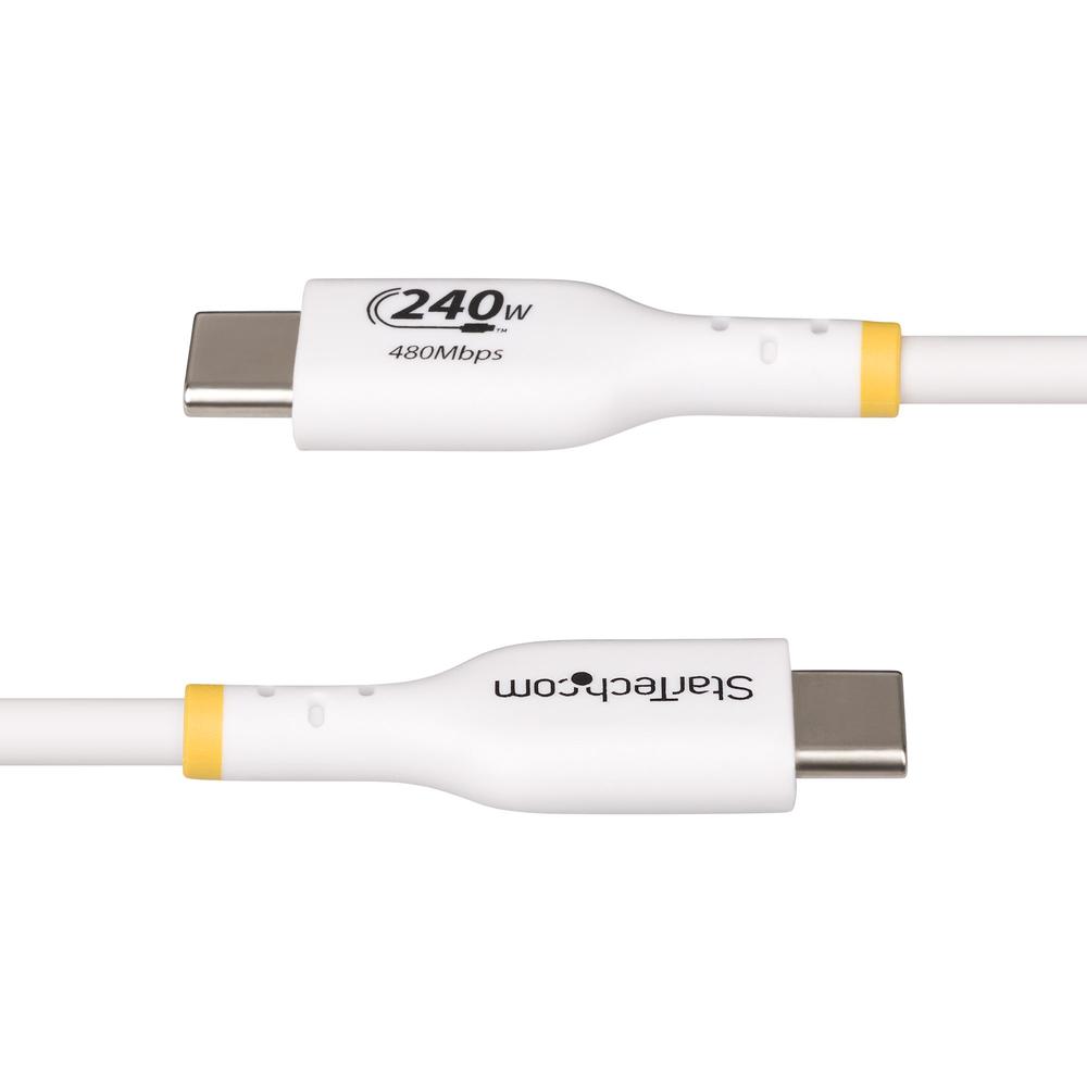 CABLE USB TIPO C STARTECH 1M/ MACHO-MACHO/ BLANCO