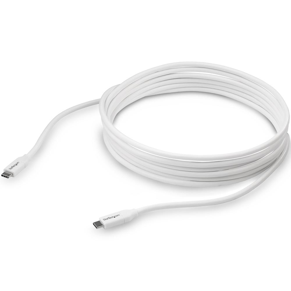 CABLE USB TIPO C STARTECH 4M/ MACHO-MACHO/ BLANCO
