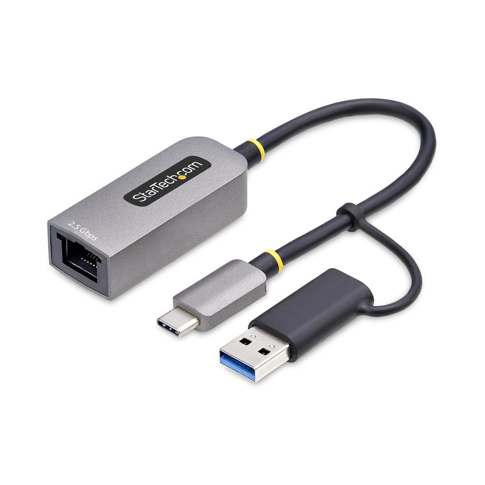 ADAPTADOR USB TIPO C/USB TIPO A A ETHERNET STARTECH MACHO-HEMBRA