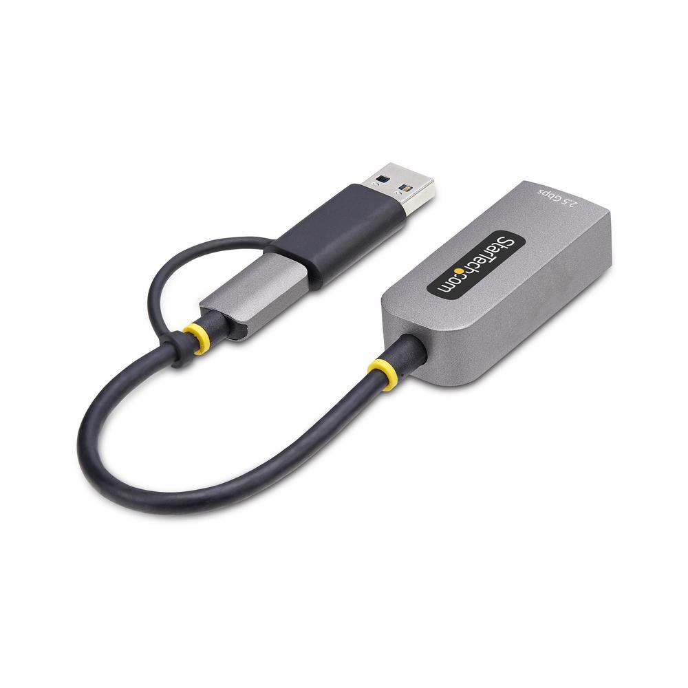 ADAPTADOR USB TIPO C/USB TIPO A A ETHERNET STARTECH MACHO-HEMBRA