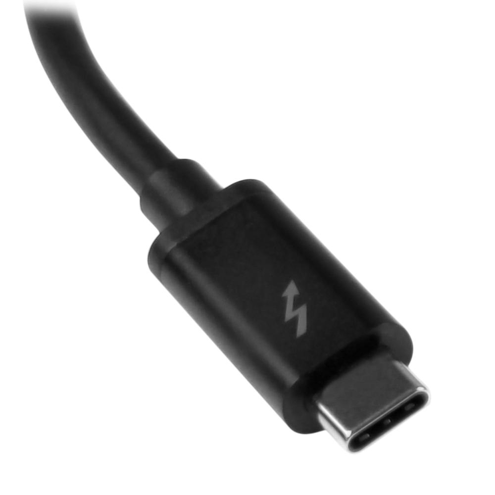 ADAPTADOR THUNDERBOLT 3 A THUNDERBOLT 2 STARTECH MACHO-HEMBRA/ NEGRO