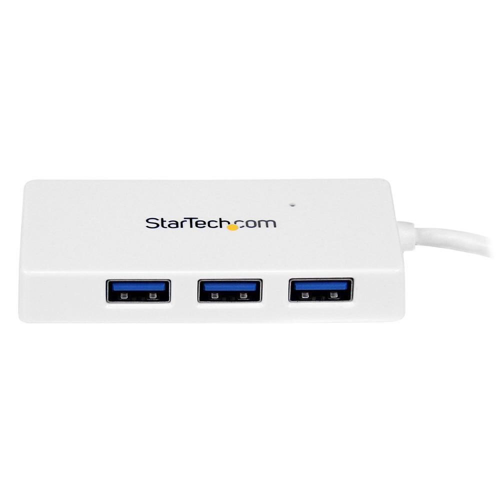 HUB STARTECH USB TIPO A 4 EN 1 BLANCO