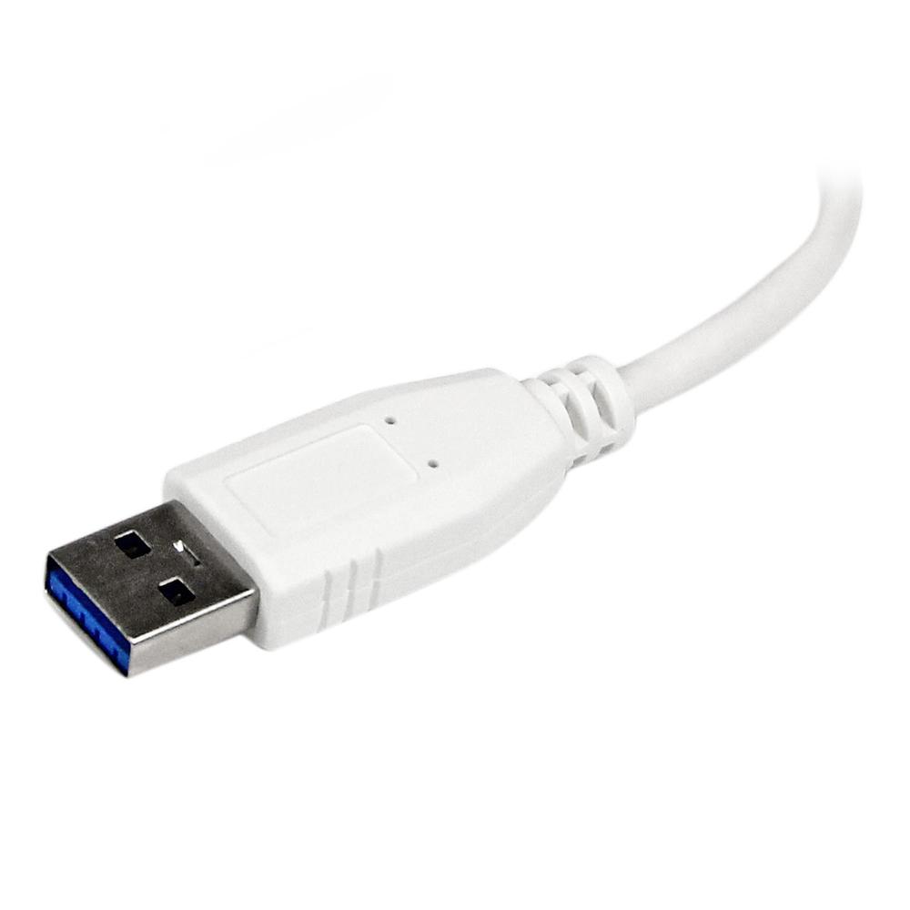 HUB STARTECH USB TIPO A 4 EN 1 BLANCO