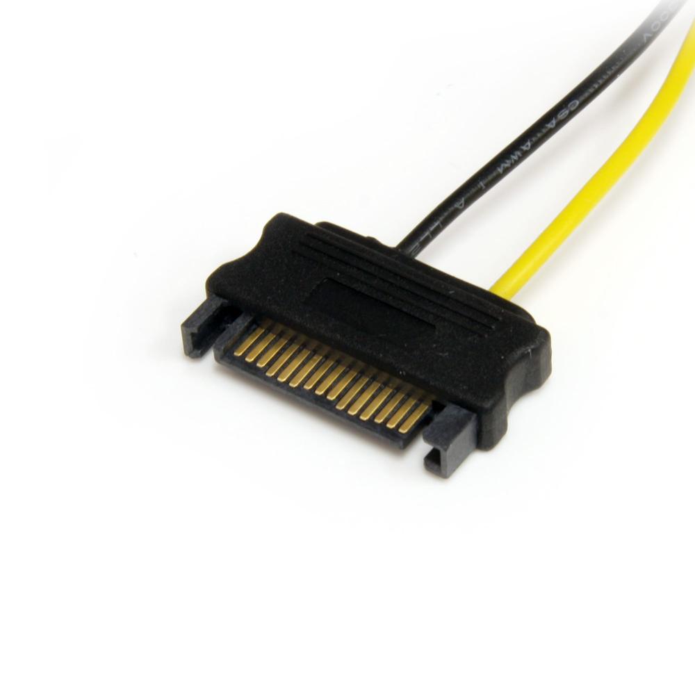 CABLE 2X SATA A PCI EXPRESS 6 PINES STARTECH 0.152M