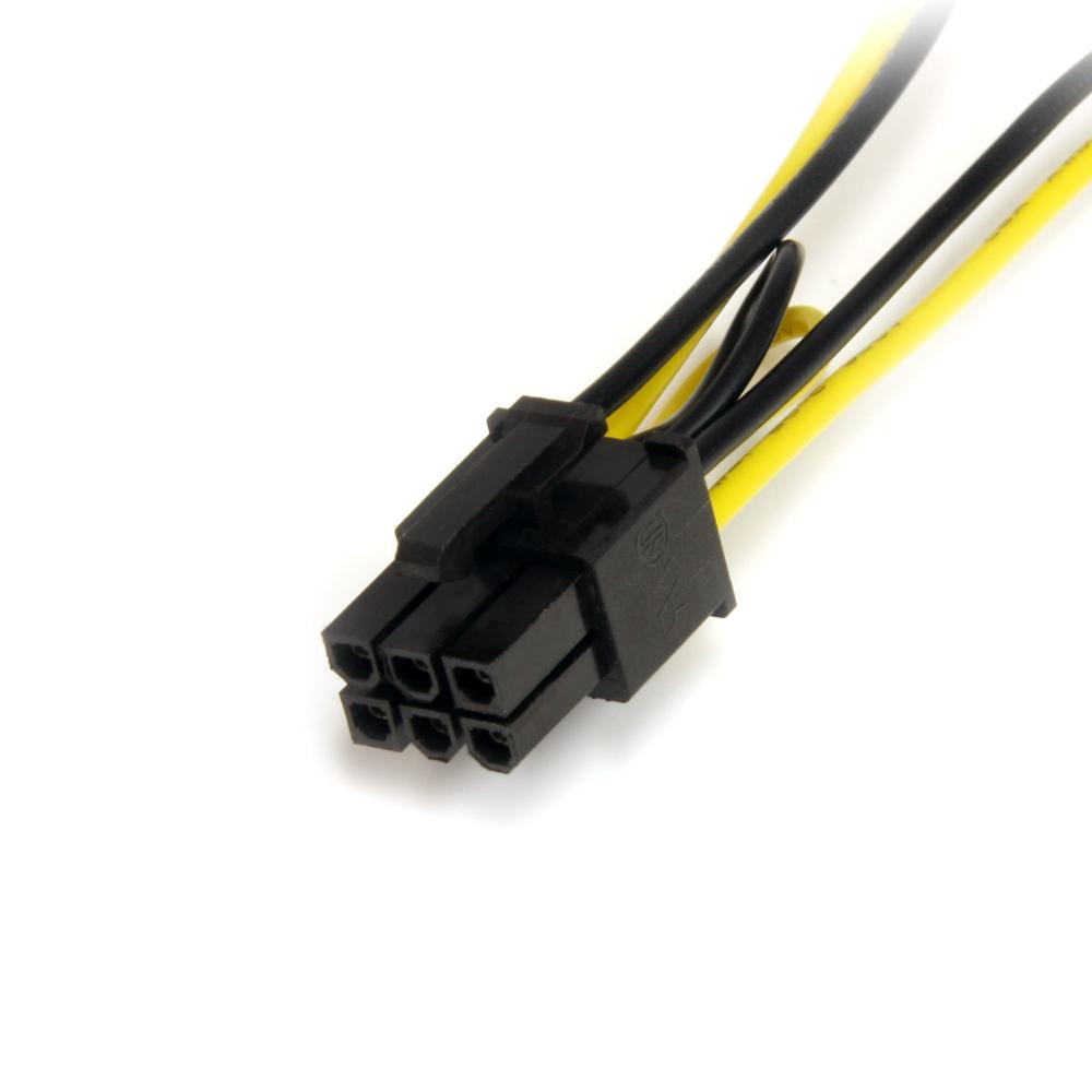 CABLE 2X SATA A PCI EXPRESS 6 PINES STARTECH 0.152M