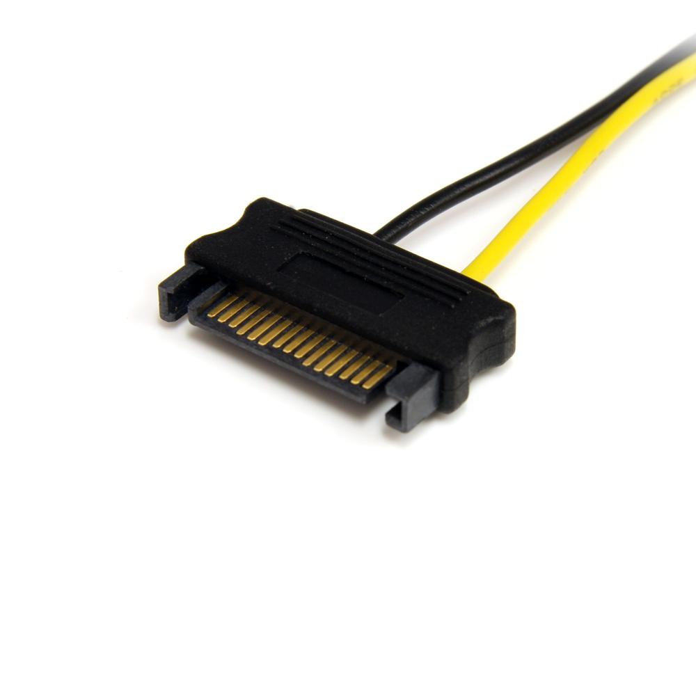CABLE 2X SATA A PCI EXPRESS 8 PINES STARTECH 0.15M
