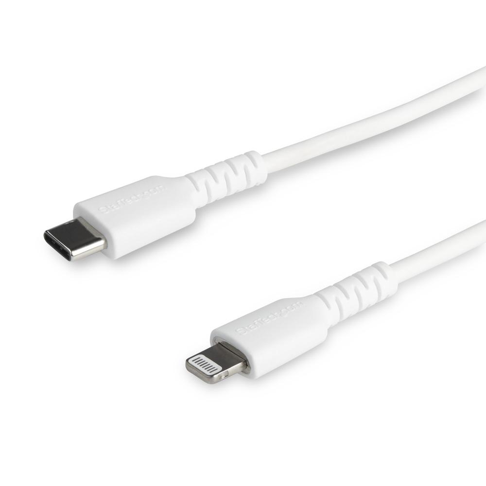 CABLE LIGHTNING A USB TIPO C STARTECH 2M/ MACHO-MACHO/ BLANCO