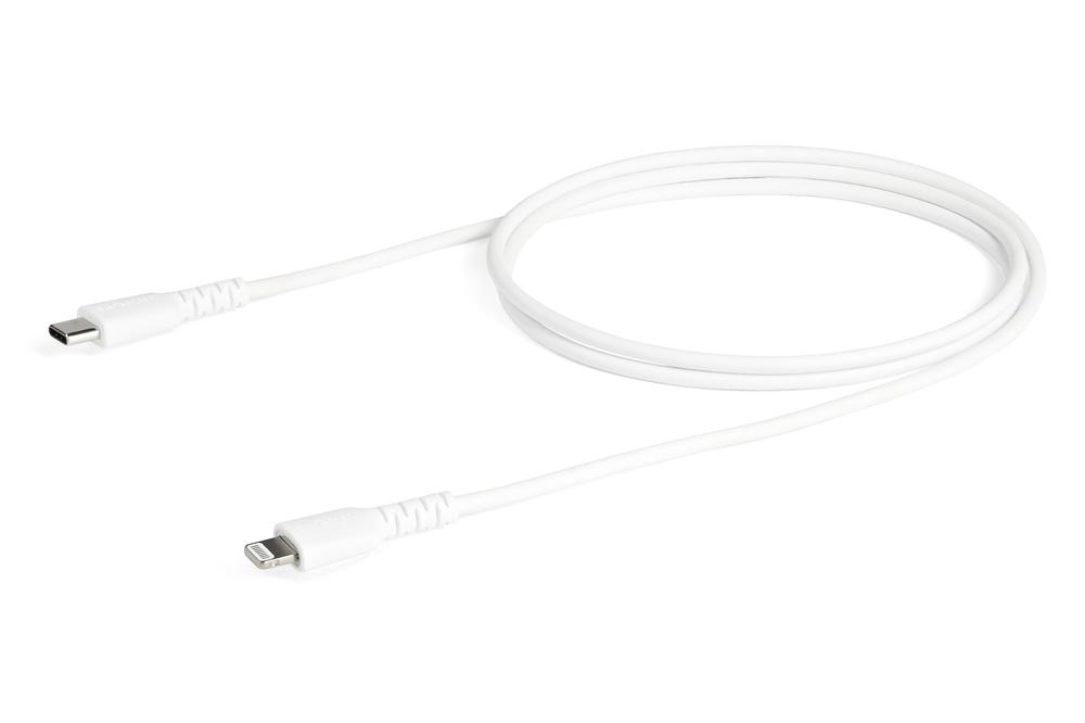 CABLE LIGHTNING A USB TIPO C STARTECH 1M/ MACHO-MACHO/ BLANCO