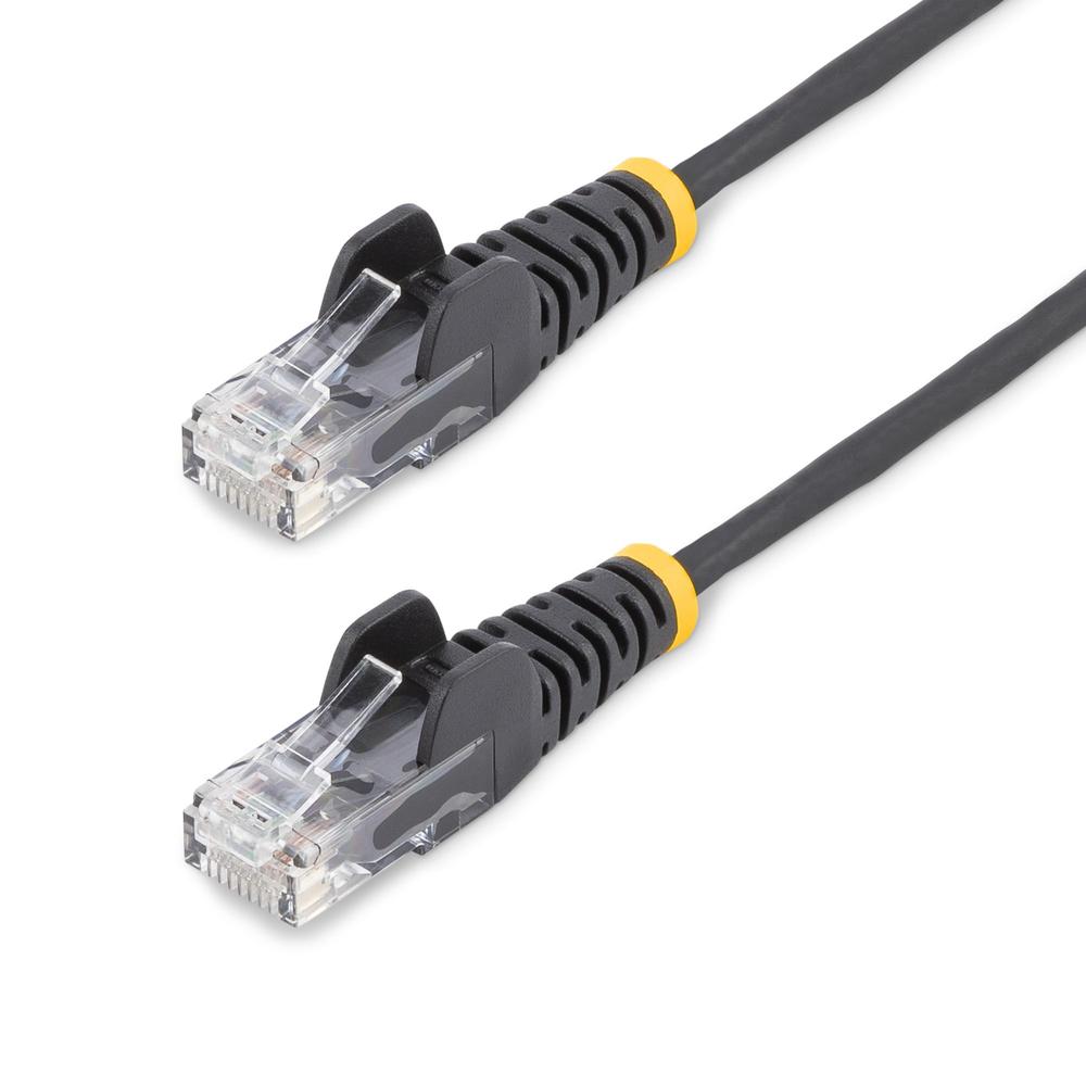 CABLE DE RED STARTECH LATIGUILLO RJ45 LSZH UTP CAT6 3M NEGRO