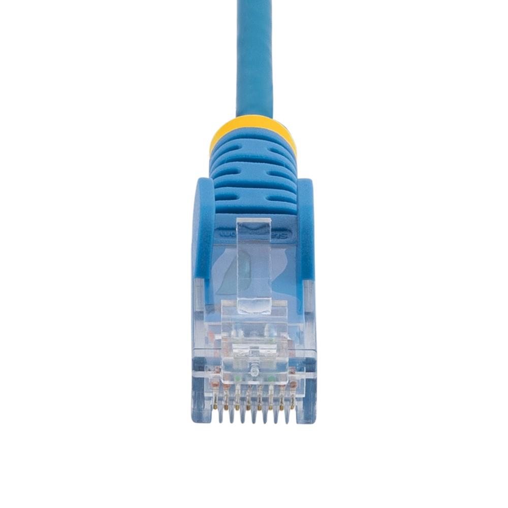 CABLE DE RED STARTECH LATIGUILLO RJ45 LSZH UTP CAT6 1M AZUL