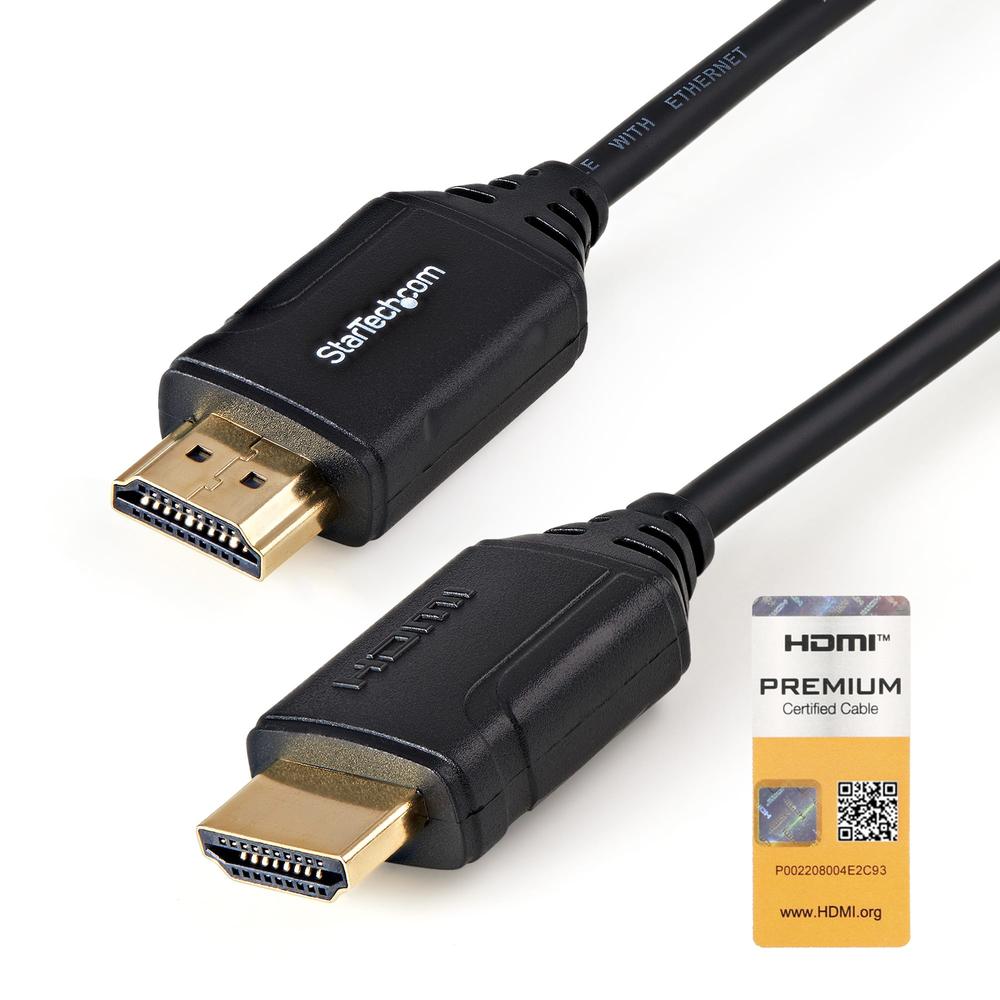 CABLE HDMI 4K STARTECH 0.5M/ MACHO-MACHO/ NEGRO