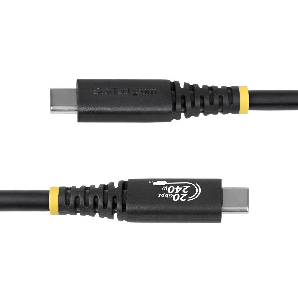 CABLE USB TIPO C STARETCH 2M/ MACHO-MACHO/ NEGRO