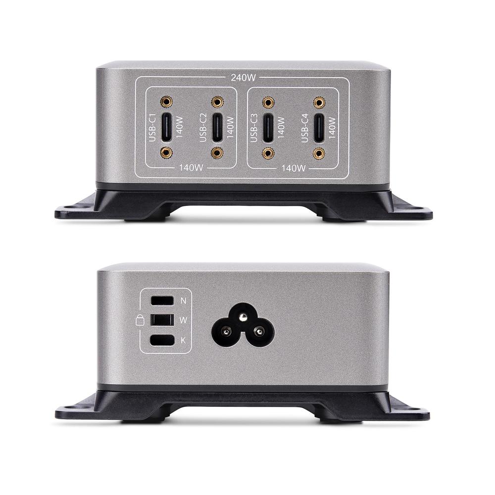 CARGADOR PARA PORTATIL STARTECH 240W 4X USB TIPO C