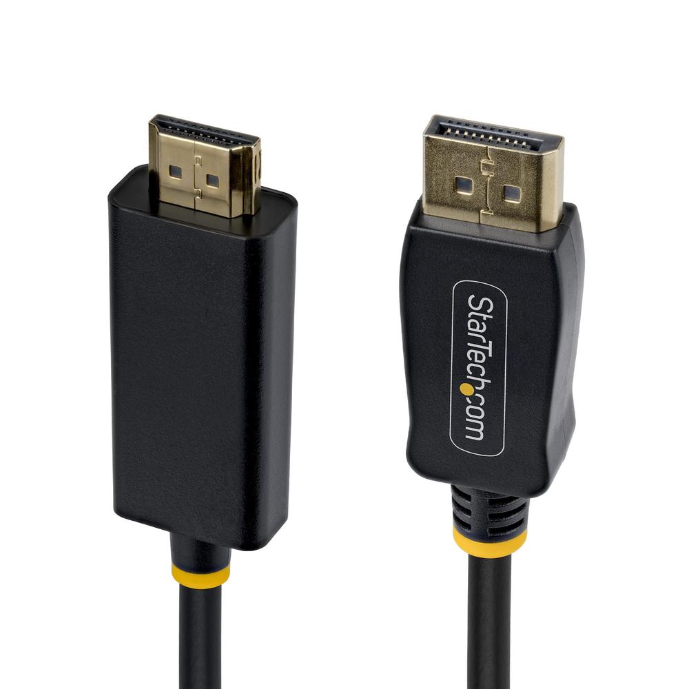 CABLE DISPLAYPORT A HDMI STARTECH 2M/ MACHO-MACHO/ NEGRO