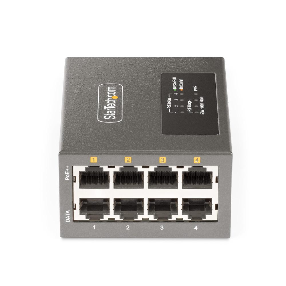 SWITCH STARTECH AS445C-POE-INJECTOR 4 PUERTOS