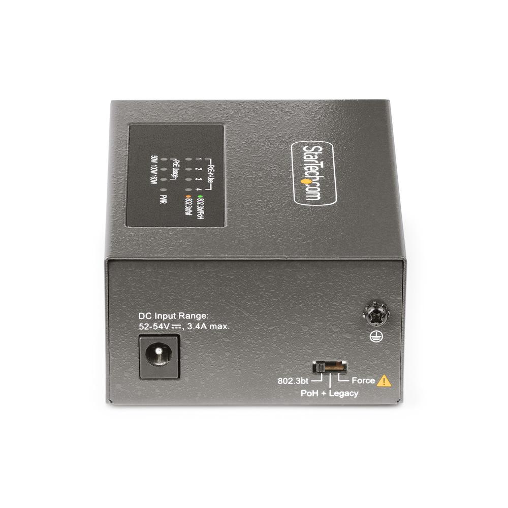 SWITCH STARTECH AS445C-POE-INJECTOR 4 PUERTOS