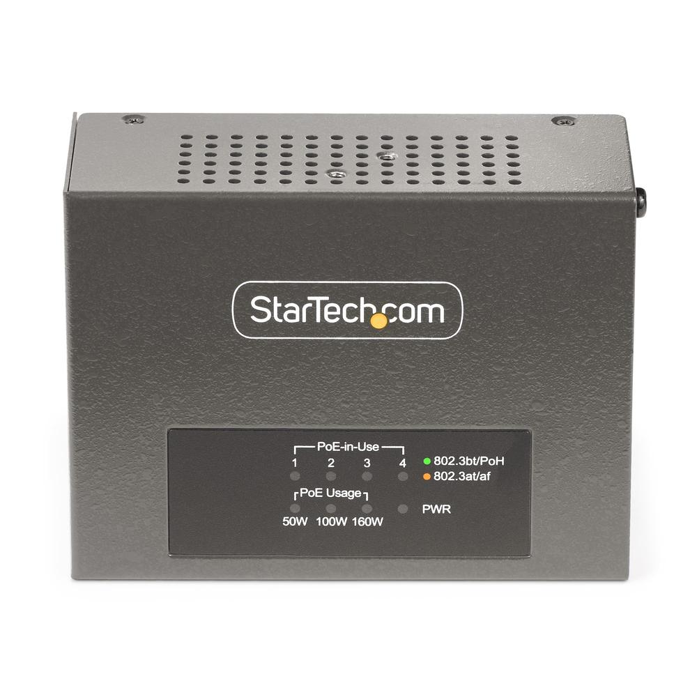 SWITCH STARTECH AS445C-POE-INJECTOR 4 PUERTOS