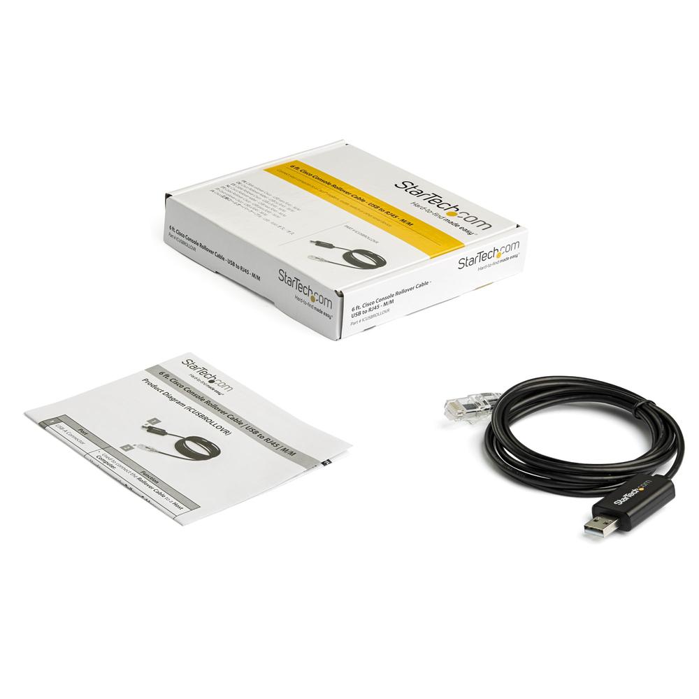 CABLE USB TIPO A A RJ45 STARTECH 1.8M