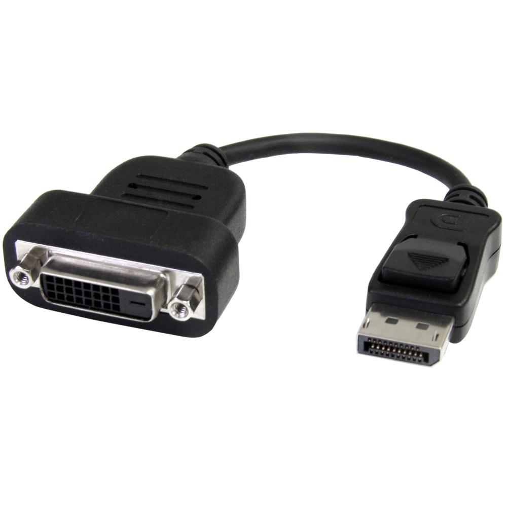 ADAPTADOR DISPLAYPORT A DVI-D STARTECH MACHO-HEMBRA/ NEGRO