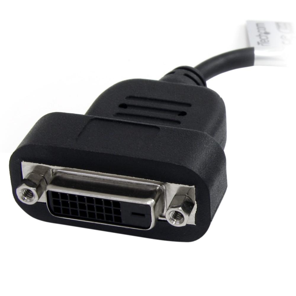 ADAPTADOR DISPLAYPORT A DVI-D STARTECH MACHO-HEMBRA/ NEGRO