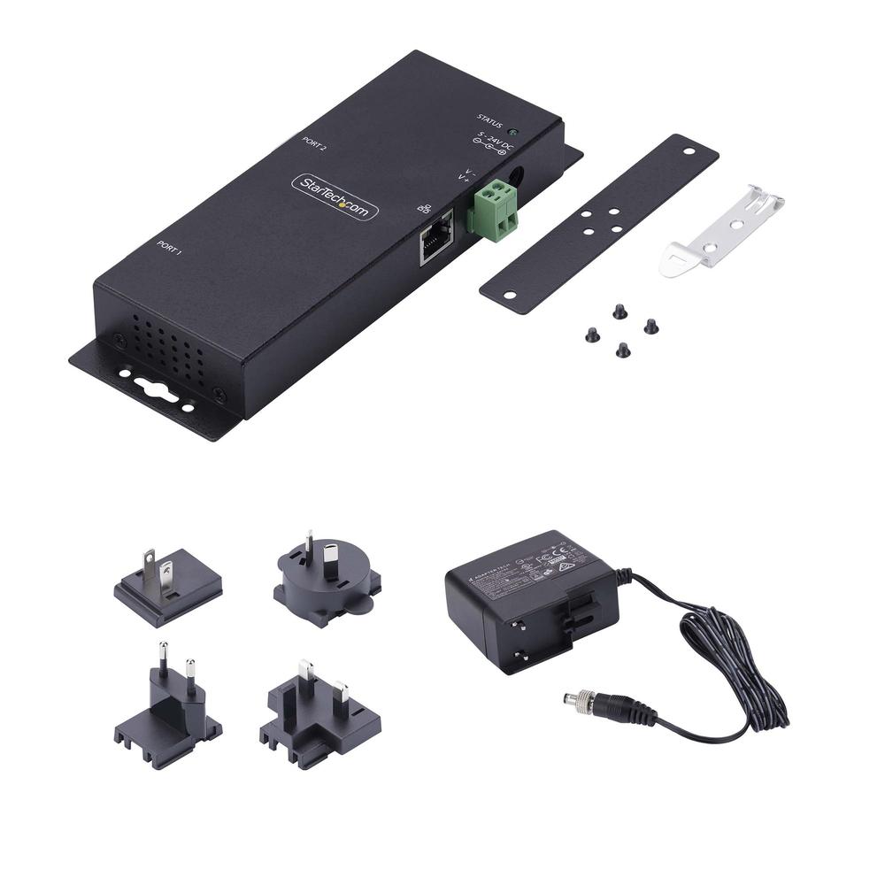 ADAPTADOR RJ45 A 2X RS232 DB9 STARTECH