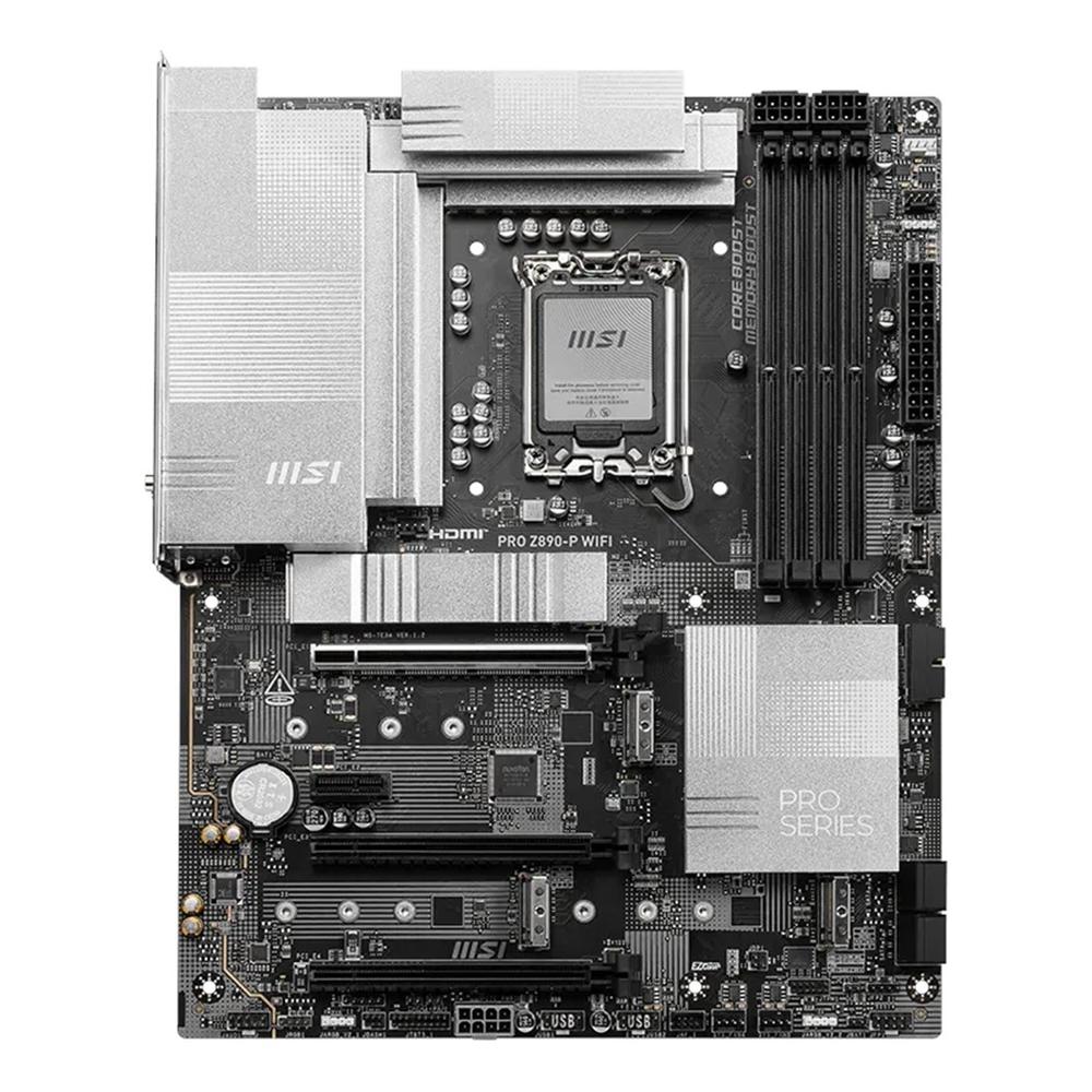 PLACA BASE MSI PRO Z890-P WIFI DDR5 LGA1851 ATX/ 4X DDR5/ 4X SATA 6GB/S