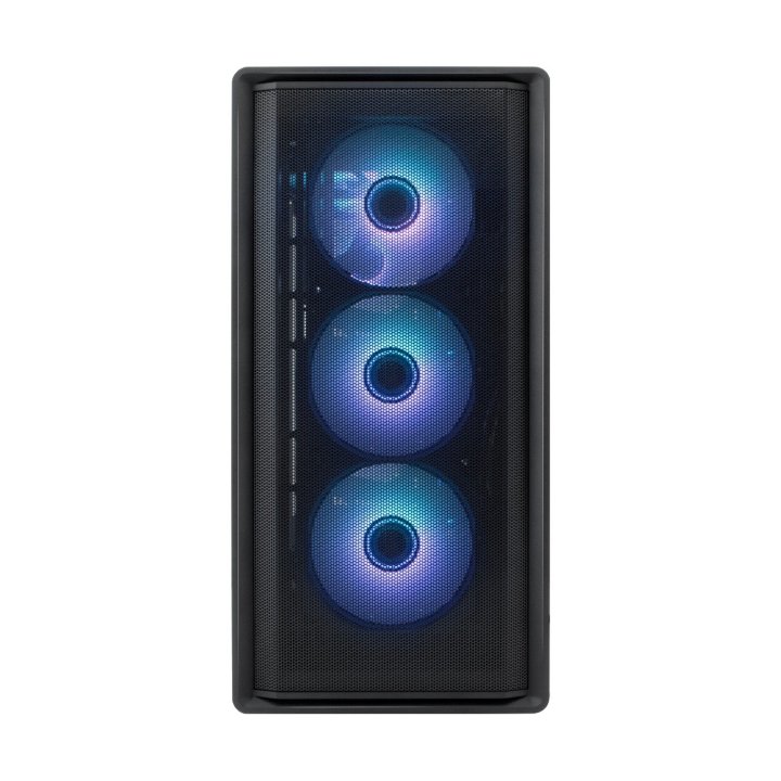 CAJA ORDENADOR GAMING COOLBOX GA700 DARKSIDE ATX CRISTAL TEMPLADO NEGRA