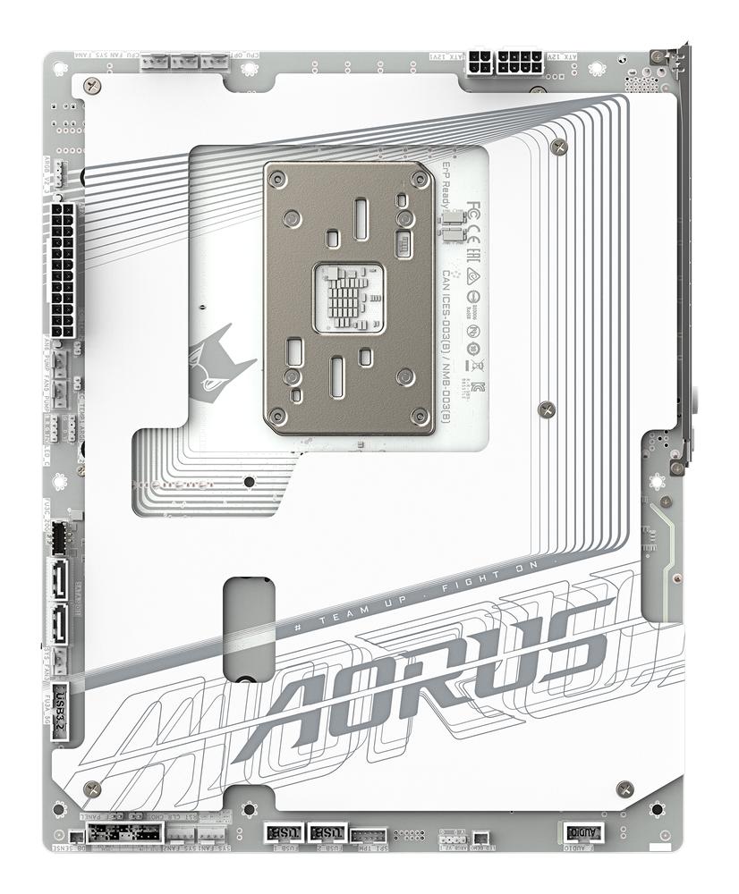 PLACA BASE GIGABYTE B850 AORUS STEALTH ICE ATX AM5/ 4X DDR5/ 2X SATA3