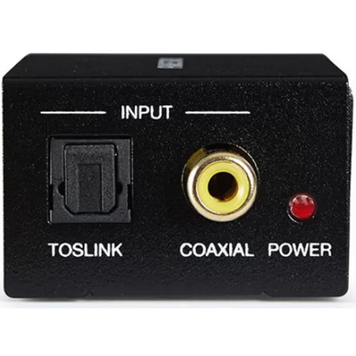 CONVERTIDOR DE AUDIO FONESTAR FO-37DA / AUDIO DIGITAL EN ANALÓGICO / ENTRADA ÓPTICA SPDIF - COAXIAL SPDIF / SALIDA AUDIO ESTÉREO / 2X RCA