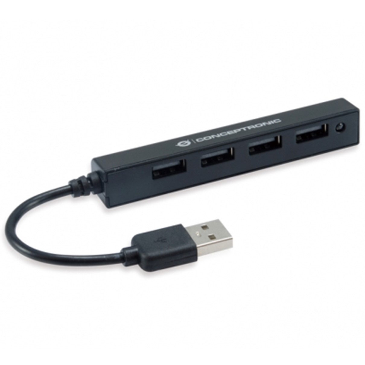 HUB USB 2.0 CONCEPTRONIC HUBBIES05B 4 PUERTOS