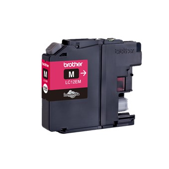 CARTUCHO TINTA BROTHER LC12EM MAGENTA 1200 PAGINAS