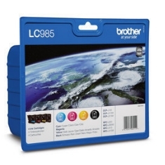 MULTIPACK BROTHER LC985VALBP DCPJ125/J140W/J315W/J515W/MFCJ220/J265W/J410/J415W