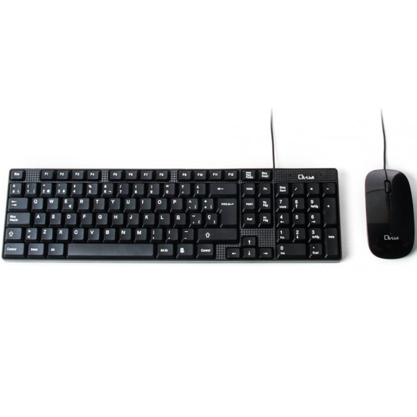 KIT TECLADO + RATON L-LINK LL-KB-816-COMBO USB NEGRO