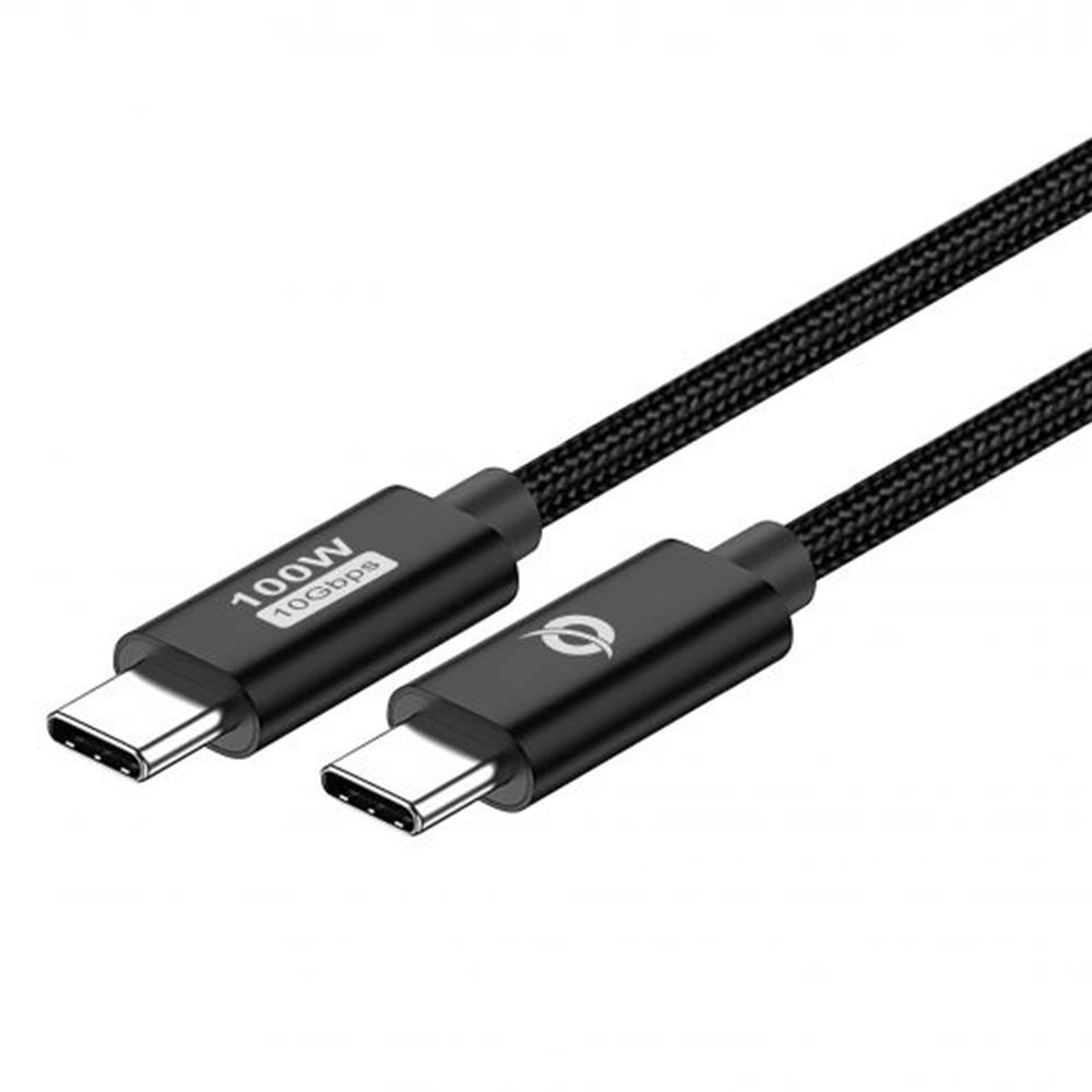CABLE USB-C CONCEPTRONIC MACHO - MACHO 2M USB 3.2 GEN 2 100W 20V 5A 10GBPS E-MARK