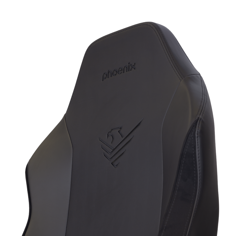 Silla Gaming Phoenix Monarch Remaster Cuero Napa Negra Talla R