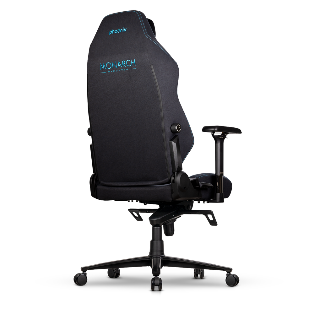 Silla Gaming Phoenix Monarch Remaster Tela Gris Oscuro Talla R