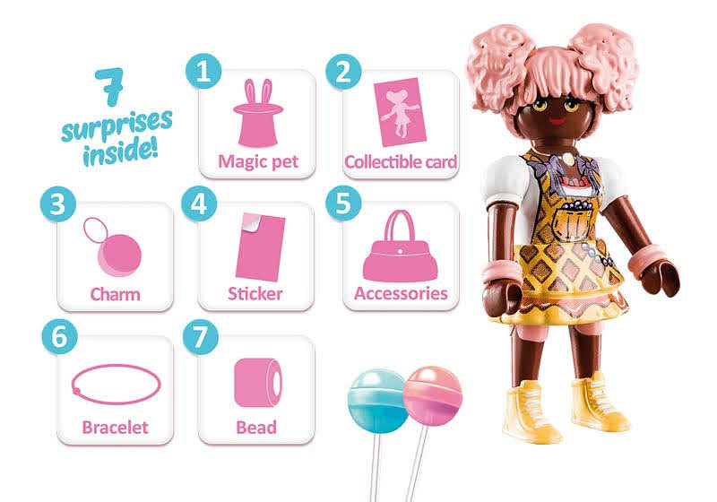 PLAYMOBIL EVERDREAMERZ EDWINA CANDY WORLD