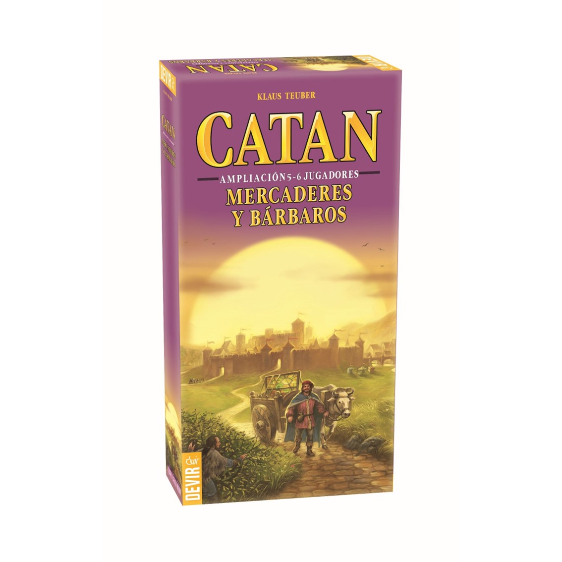 JUEGO DE MESA DEVIR CATAN MERCADERES Y BARBAROS 5-6 JUGADORES