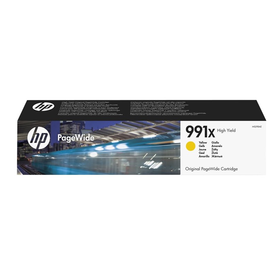 CARTUCHO TINTA HP 991X M0J98AE 182ML ALTA CAPACIDAD AMARILLO